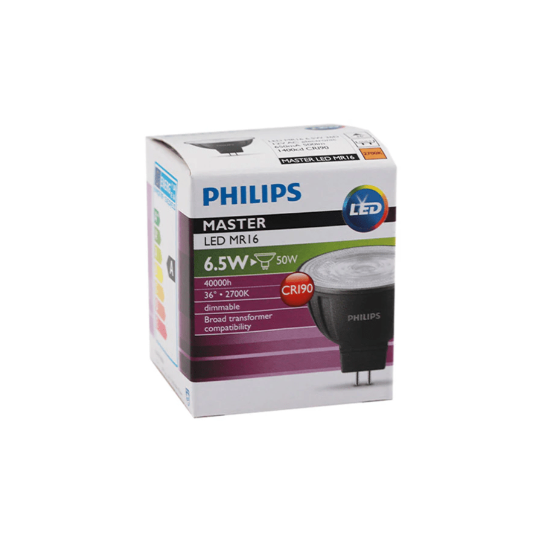 Philips Master LED MR16 6.5W Dimmable Globe