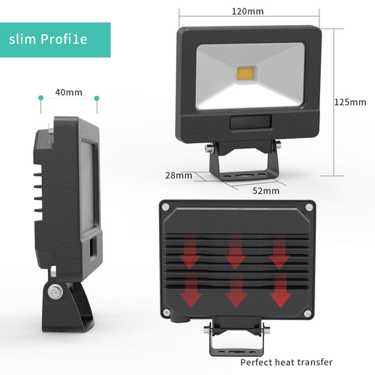 Kakadu LED Flood Light - 10W/20W/50W IP65 PIR SENSOR (20W 50W ONLY)