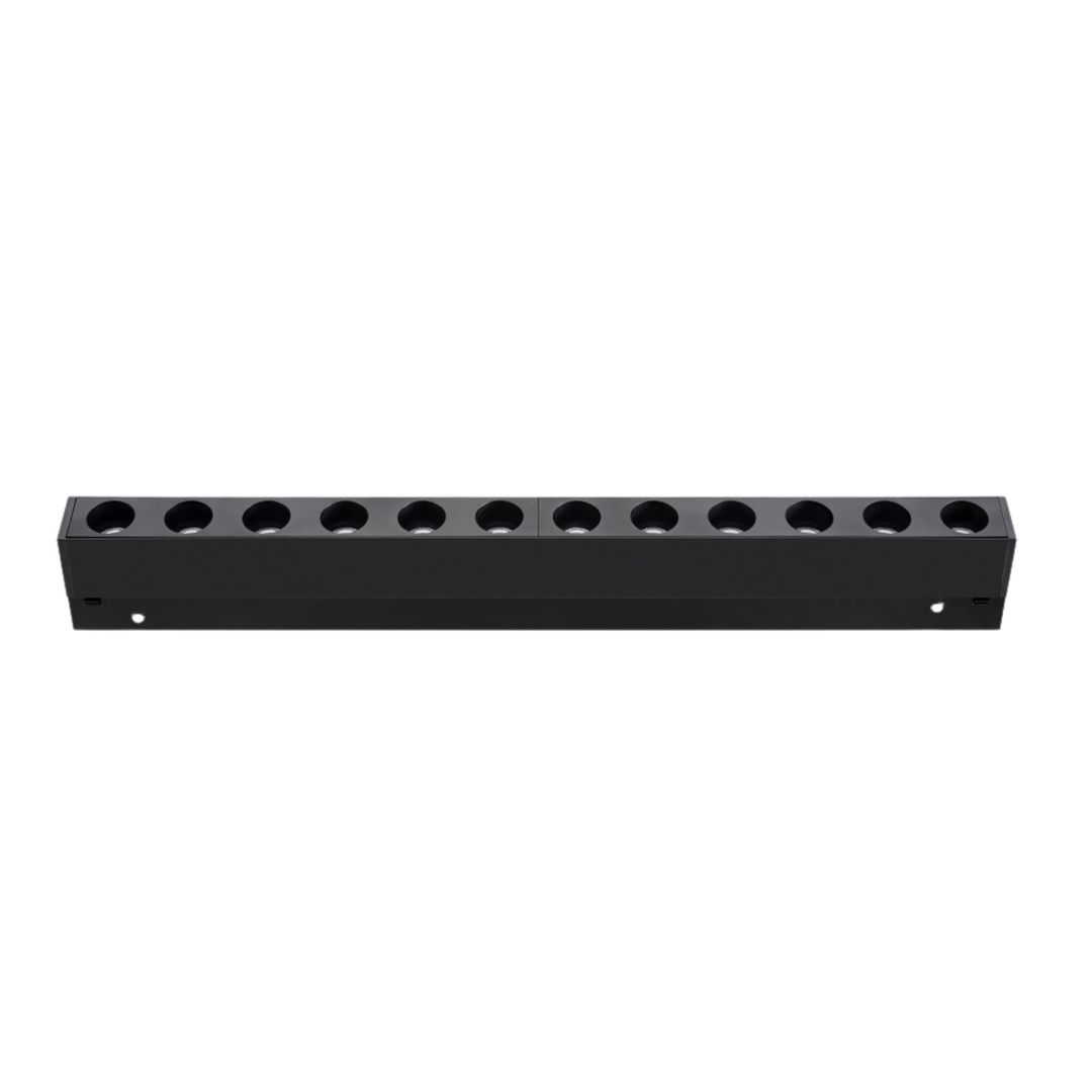 18w linear track light in anti-glare optical design to offer comfortable lighting environment.