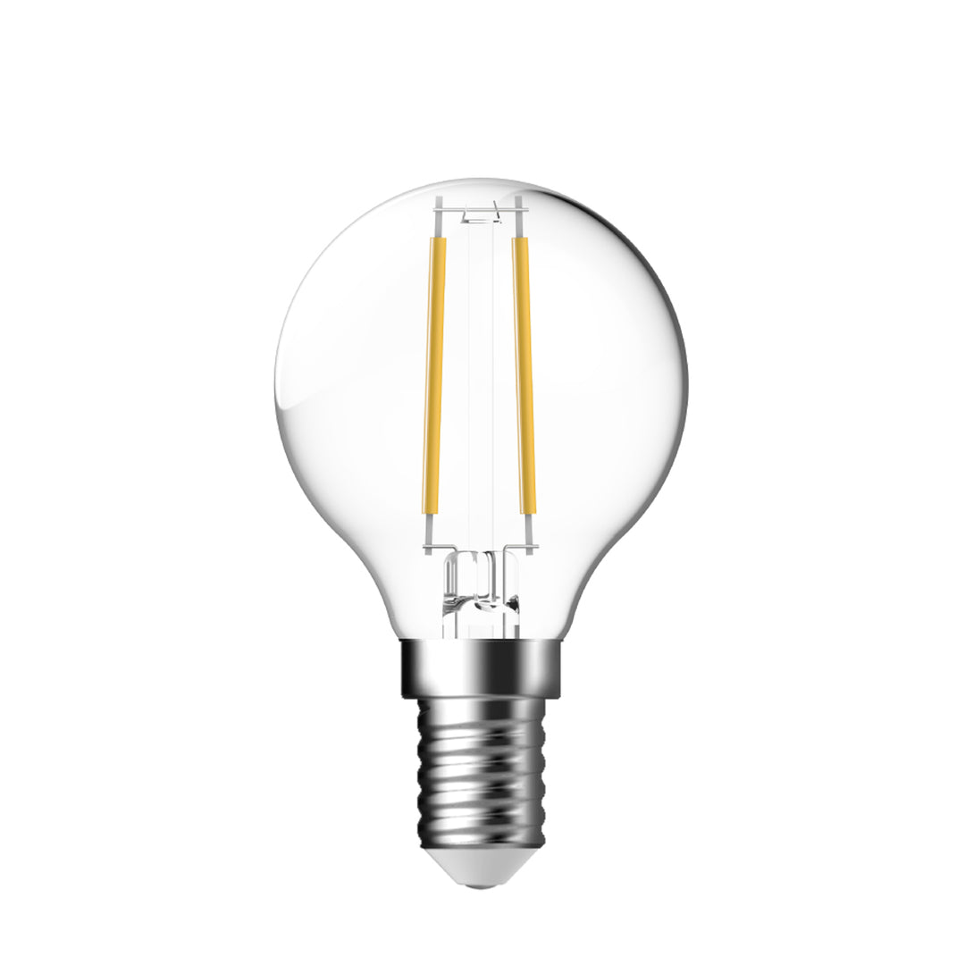 SupValue 5W fancy round E14 2700K Filament Globe Dimmable