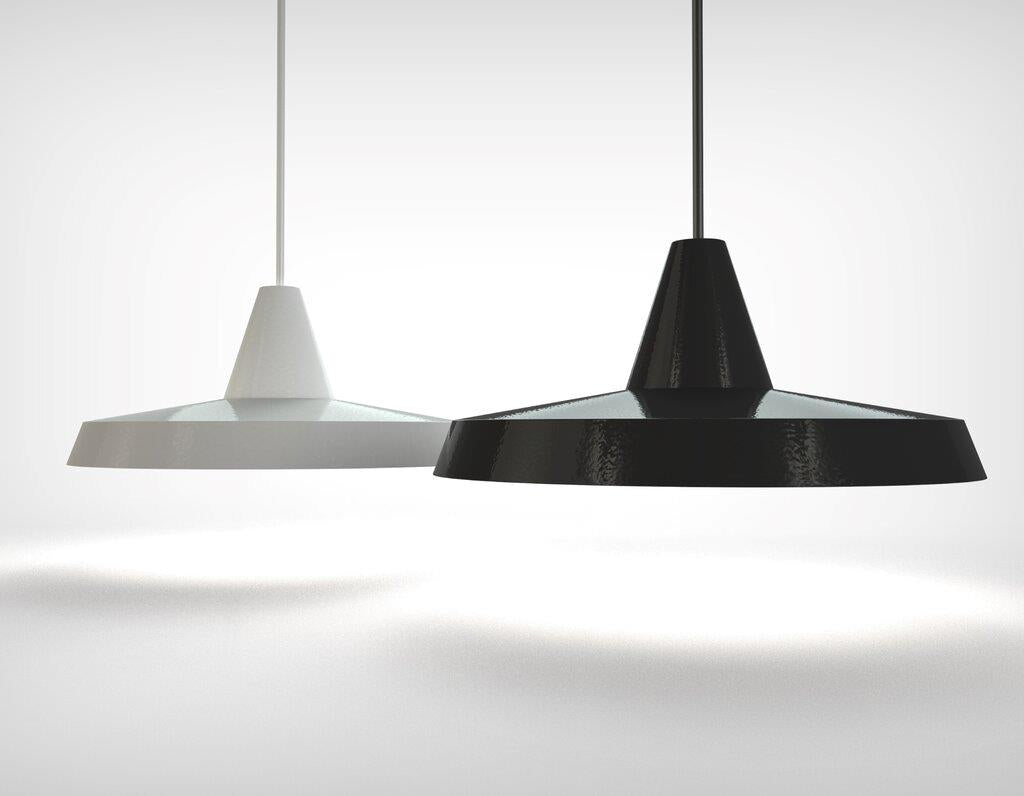 pendants white and black