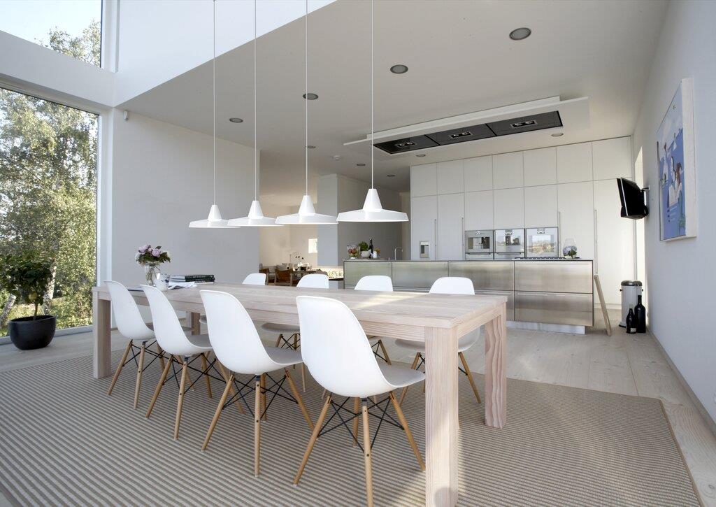 white pendants for cafe bar kitchen