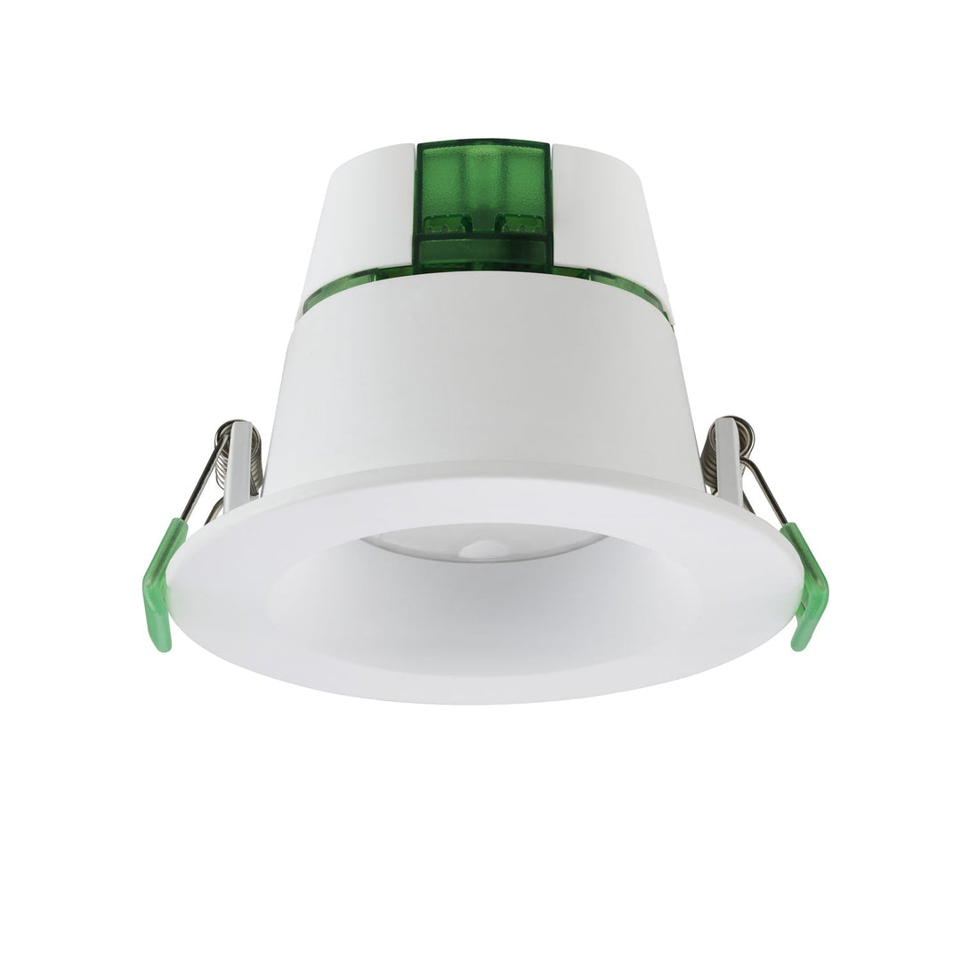 Daintree 809 - Front View - Recessed Downlight - Tricolour - 9W - IP44- Dimmable - 90mm Downlight