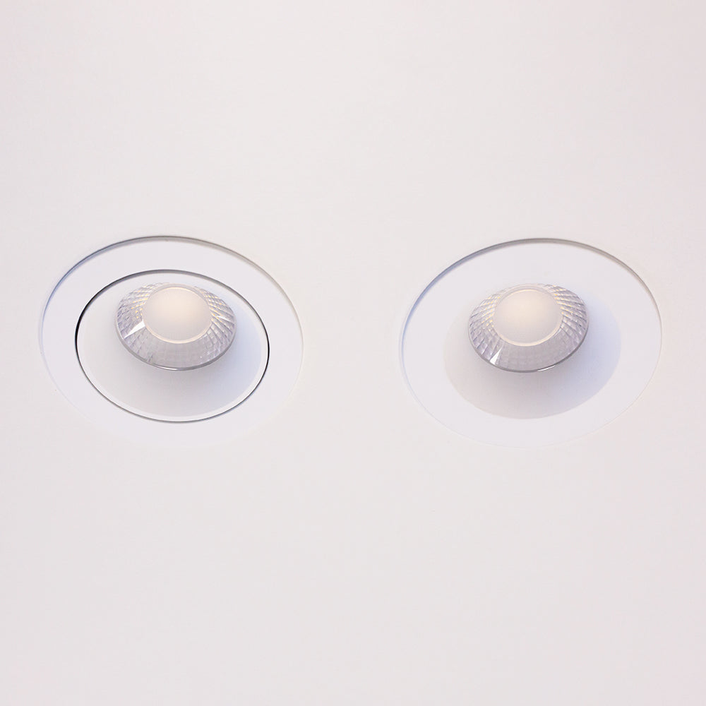 Daintree 111 - 10W-IP44-LED Downlight - Dimmable-CCT-Tricolour-Changeable - 90mm Cutout-Elekzon