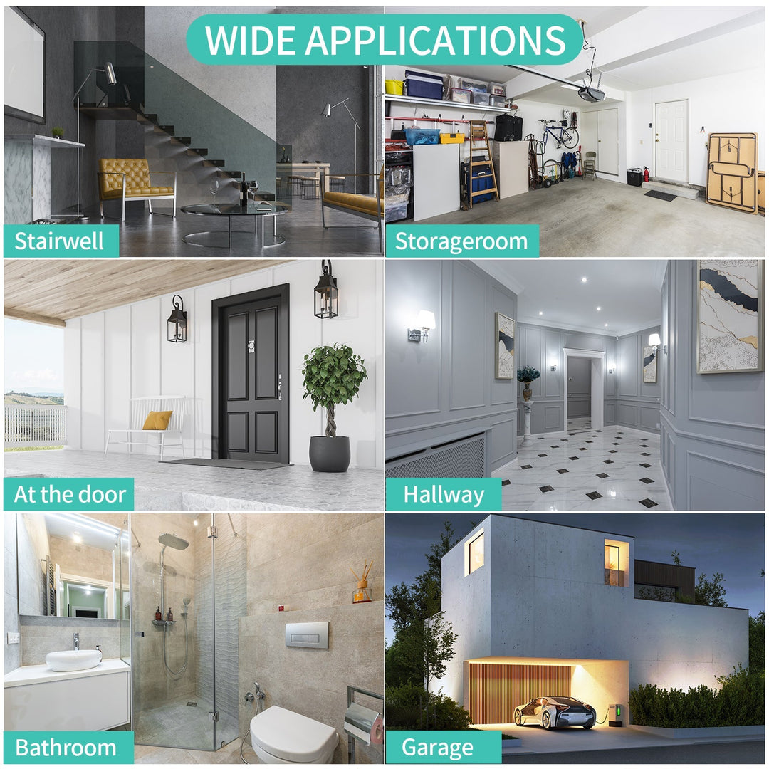 Daintree PIR Sensor Downlight - Stairway Lighting - Security Lighting - Garage Lighting - Bathroom Lighting - IP54