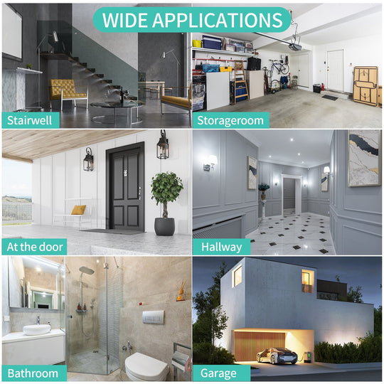Daintree PIR Sensor Downlight - Stairway Lighting - Security Lighting - Garage Lighting - Bathroom Lighting - IP54