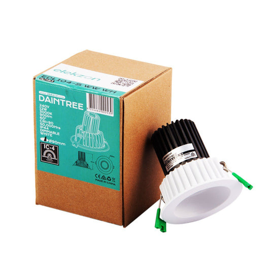 Elekzon's led lights are well packed in solid lighting box with basic technical specifications.