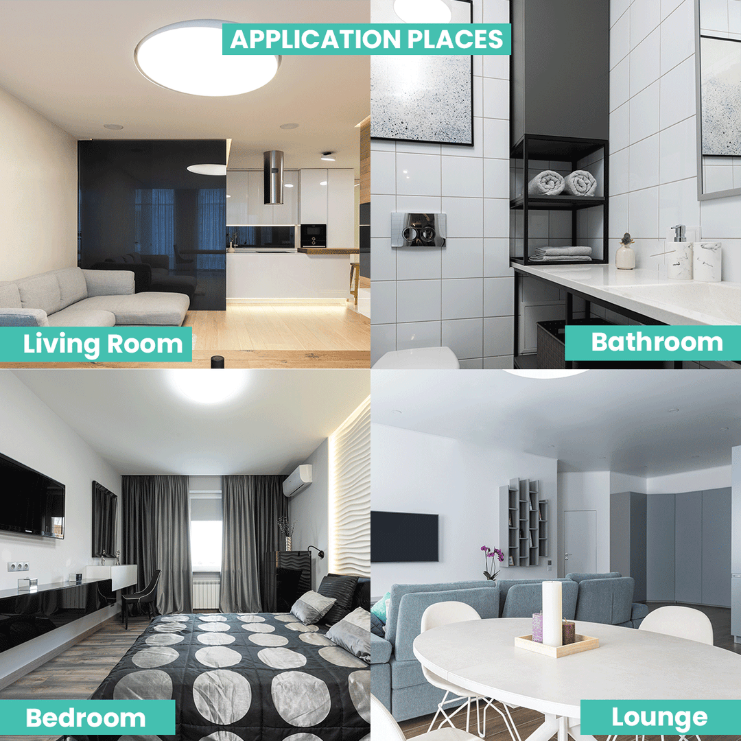 oyster ceiling lights applications