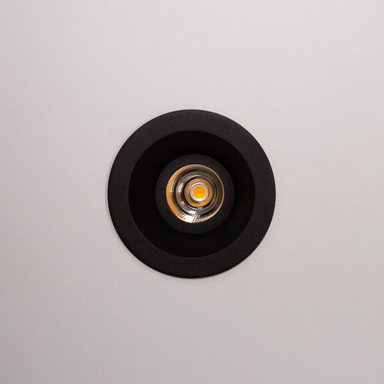 The black variant among 104 downlight series is very suitable for modern style decoration