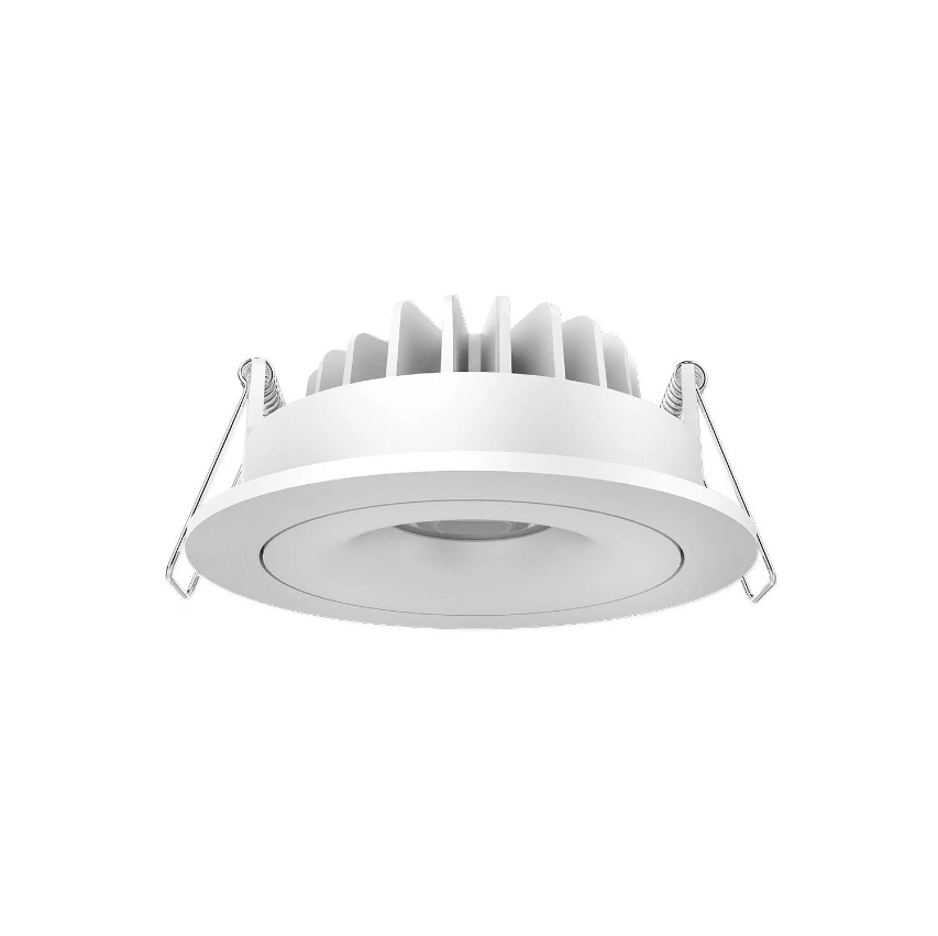 Yarra Premium Downlight - IP54 - Dimmable - 3000K - Curved Trim - White Housing