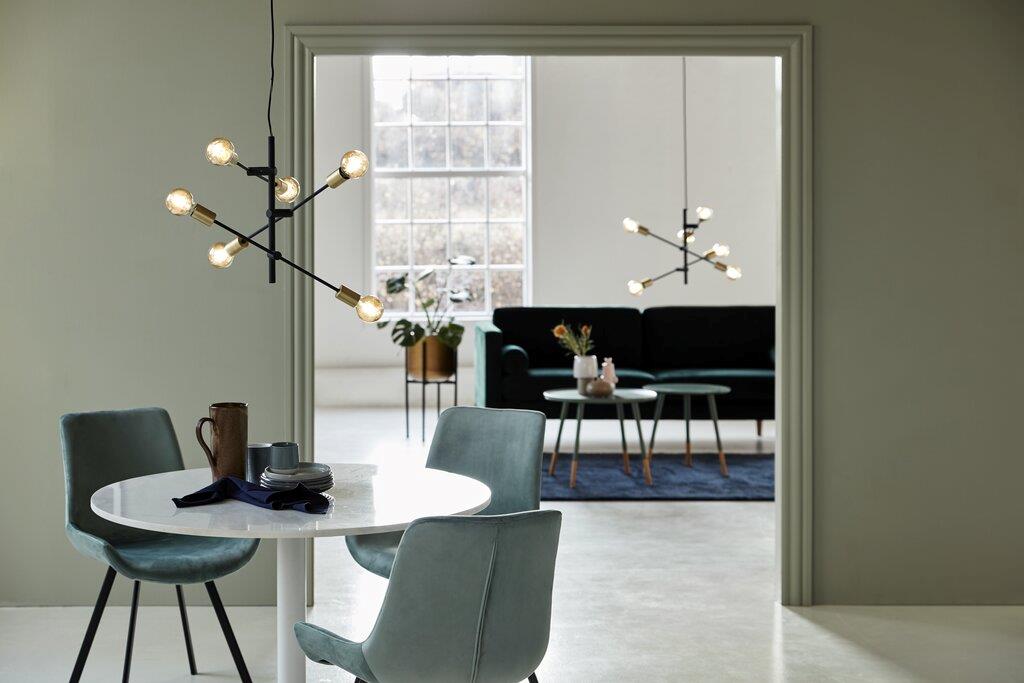 Josefine 6 spot 7 spot pendant suspended light Nordlux