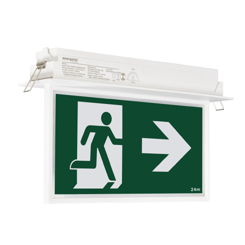 Edgeway emergency blade exit - Energetic lighting