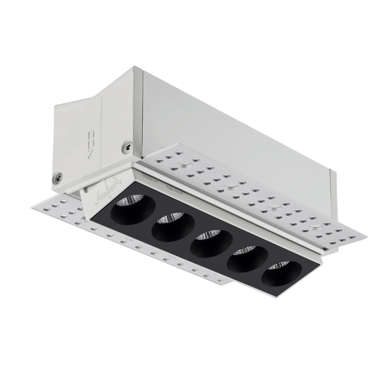 The gimble Athens linear downlight including recessed light spots, it could be adjusted to the direction you want.