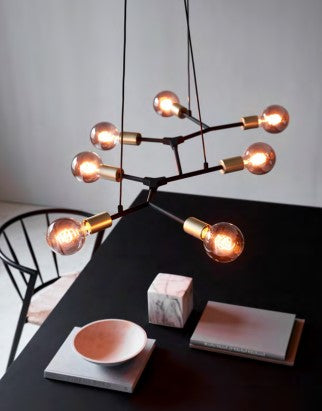 Josefine 6 spot 7 spot pendant suspended light Nordlux