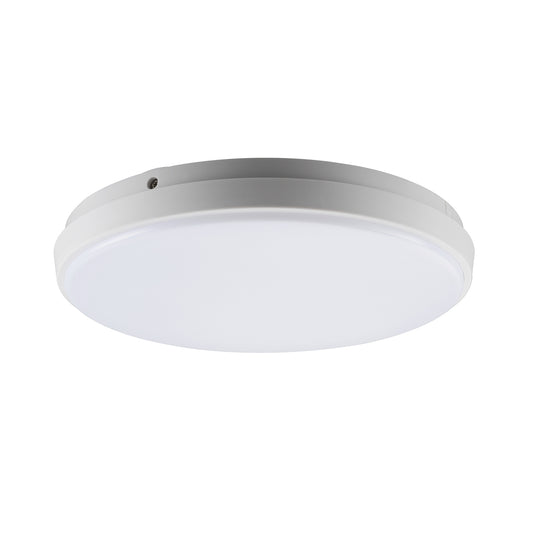 white oyster ceiling light
