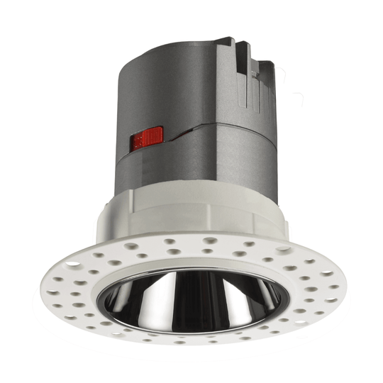 The ceiling light has trimless options. When the downlight has been installed, the trim is not visible, which the ceiling may look simple and tidy.