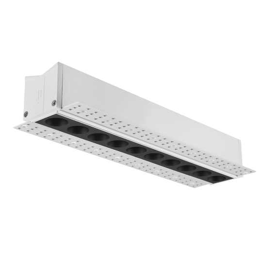 The 20w fixed downlight has trimless version. There are 10pcs 2W recessed light spots.