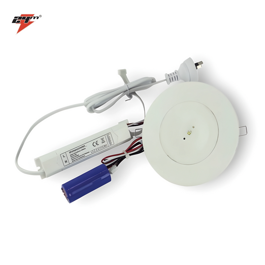 Spitfire D40 Rated Emergency Light, Recessed Li-ion Battery