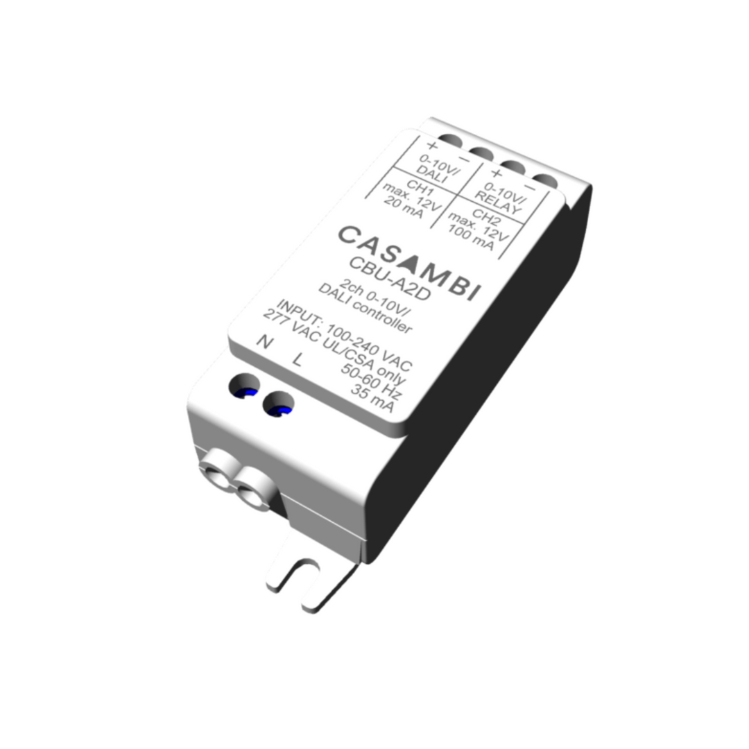 CBU-A2D Bluetooth controllable 2ch 0-10V/DALI controller