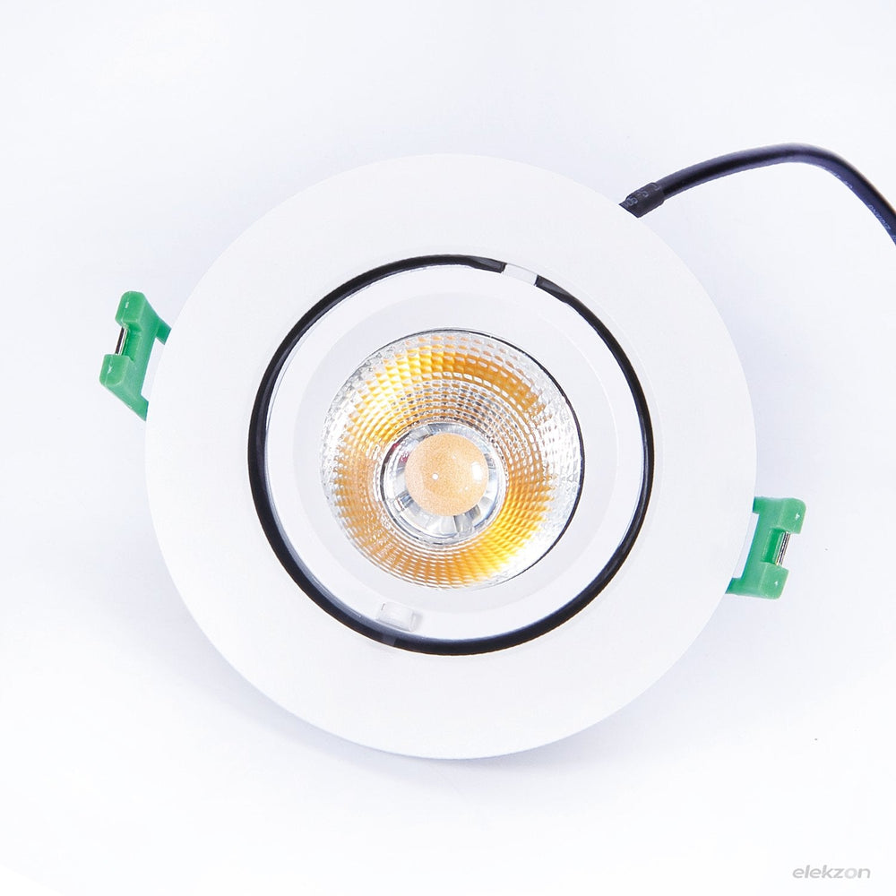 DAINTREE 107-Adjustable-Downlight-Elekzon 107-2 12W-900lm -Adjustable -82 mm-Elekzon