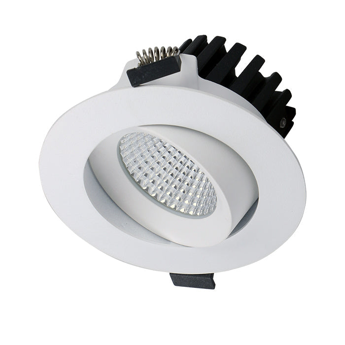 Daintree 110 - 10W-IP54/IP44-LED-Downlight - Dimmable - Fixed/Gimbal - 80mm/90mm-Cutout-Elekzon