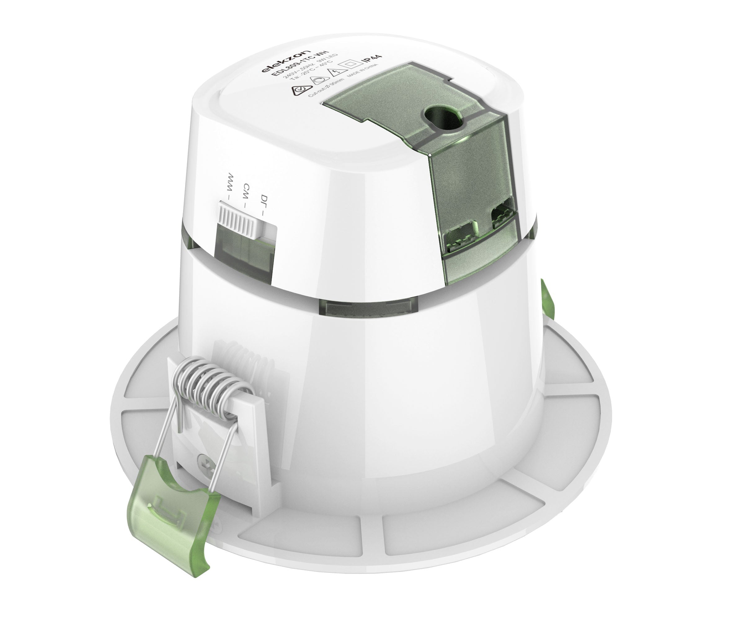 Tiltable downlight, adjustable angle for wall washer - Accent Lighting - Sloped Ceiling Lighting 