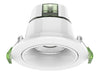 Daintree 809 - Front View - Recessed Downlight - Tricolour - 9W - IP44- Dimmable - 90mm Downlight 