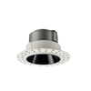 The dimmable downlight has an option of trimless. After installation, the trim of the ceiling light is not visible