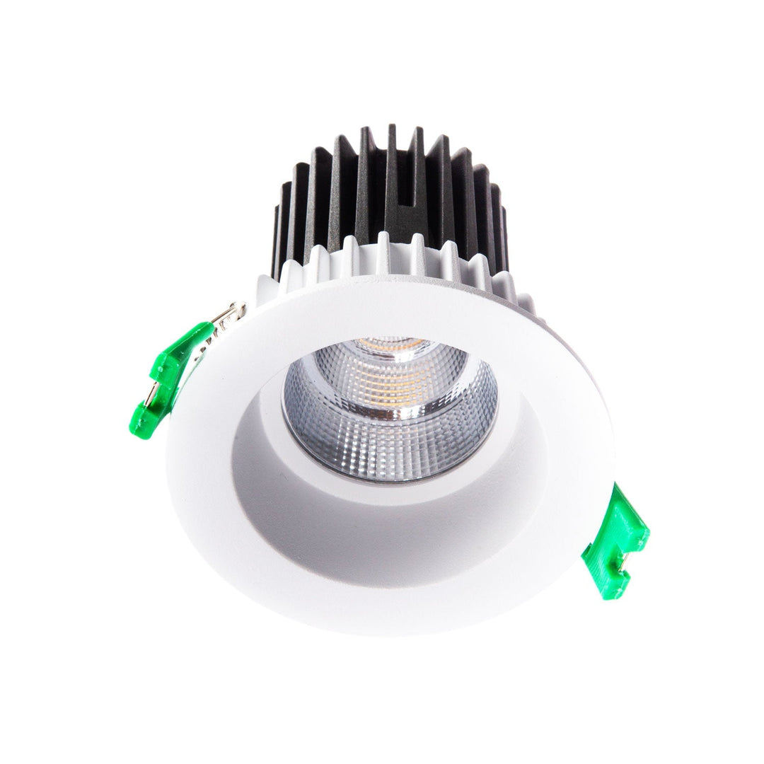 The Daintree 104-2 is an IP44 downlight which comes with a gimbal option, perfect for angled lighting above the bathroom mirror.