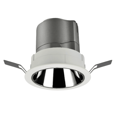 The downlight designed with double anti-glare, deep recessed with black reflector, which is gentle for eyes.