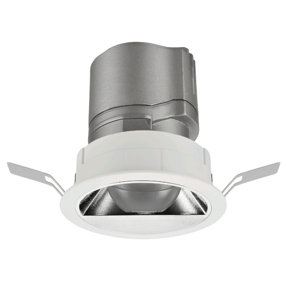 The ceiling light could be triac dimmable to adjust the brightness as per your requirement.