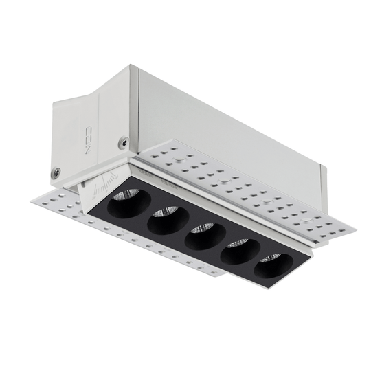 The gimble Athens linear downlight including recessed light spots, it could be adjusted to the direction you want.